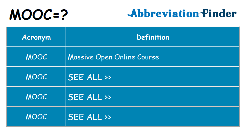 MOOC