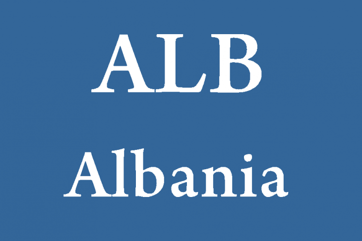 Three-Letter Country Code for Albania