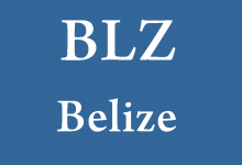 Three-Letter Country Code for Belize