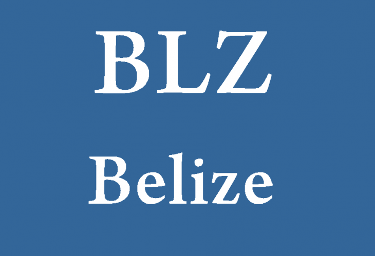 Three-Letter Country Code for Belize