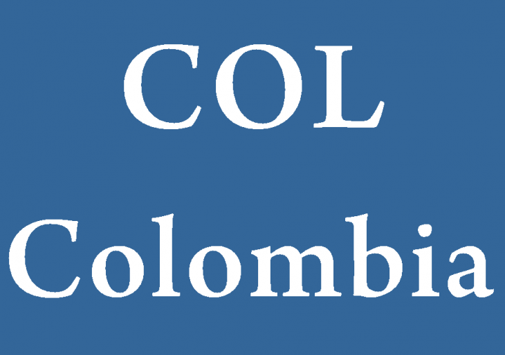 Three-Letter Country Code for Colombia