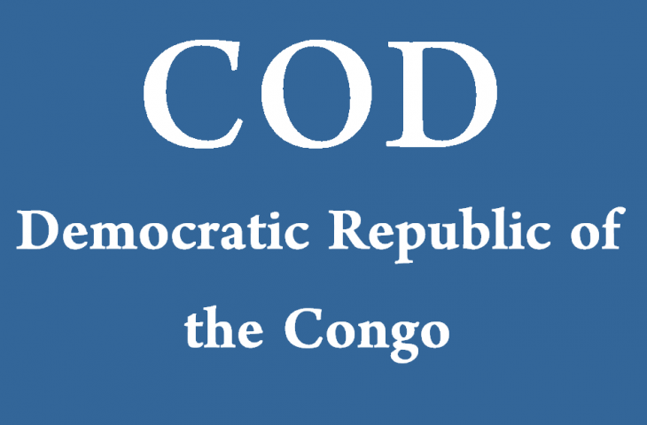 Three-Letter Country Code for Democratic Republic of the Congo