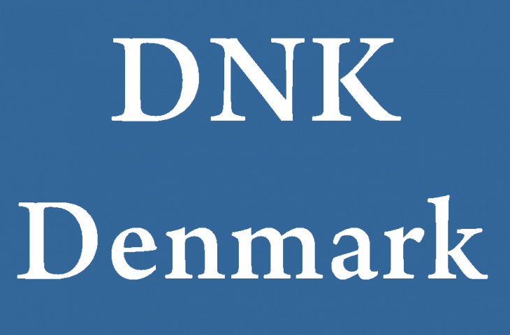 Three-Letter Country Code for Denmark