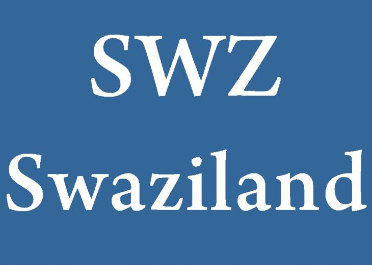 Three-Letter Country Code for Eswatini