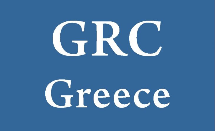 Three-Letter Country Code for Greece