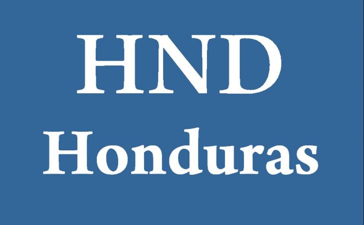 Three-Letter Country Code for Honduras