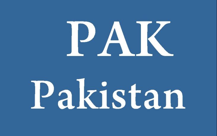 Three-Letter Country Code for Pakistan