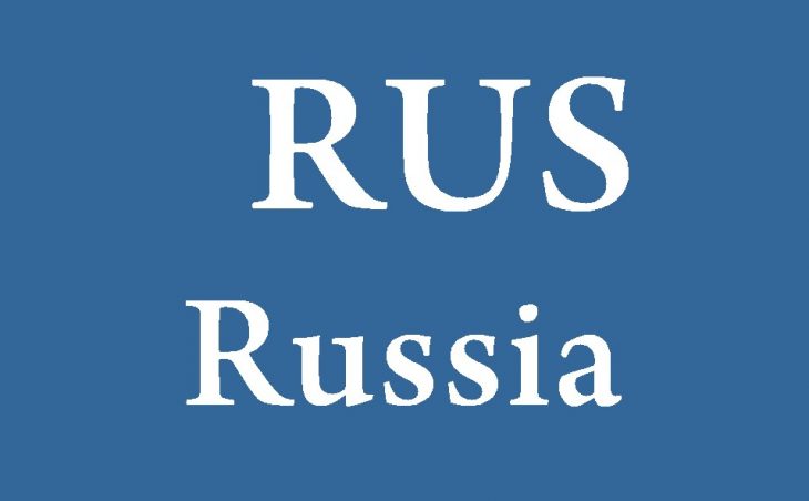 Three-Letter Country Code for Russia