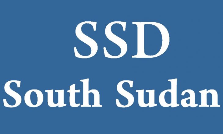 Three-Letter Country Code for South Sudan