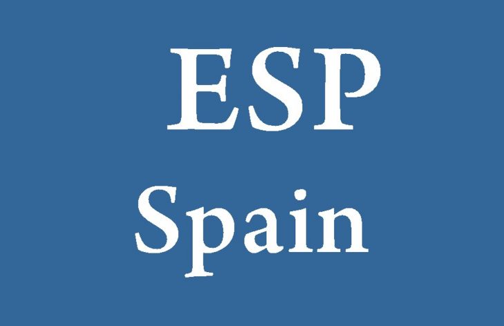 Three-Letter Country Code for Spain