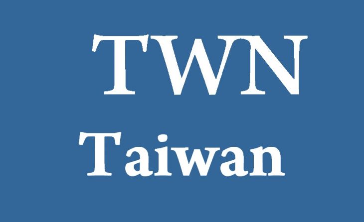 Three-Letter Country Code for Taiwan