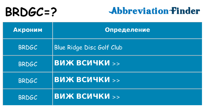 Какво прави brdgc престои