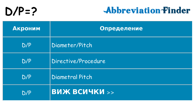 Какво прави dp престои
