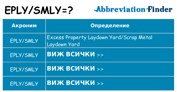 Какво прави eplysmly престои