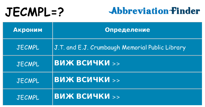 Какво прави jecmpl престои