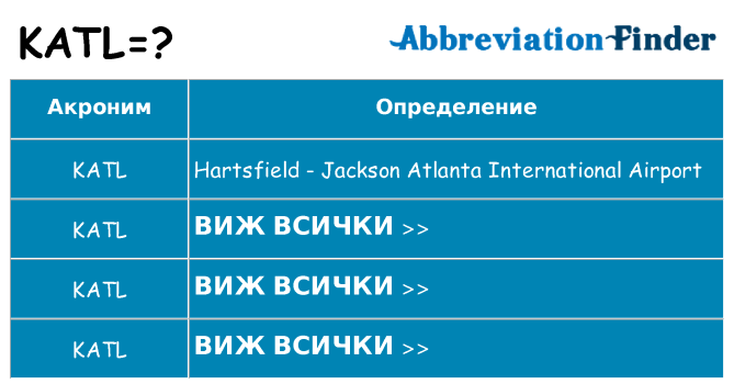Какво прави katl престои