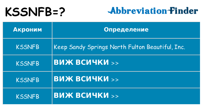 Какво прави kssnfb престои