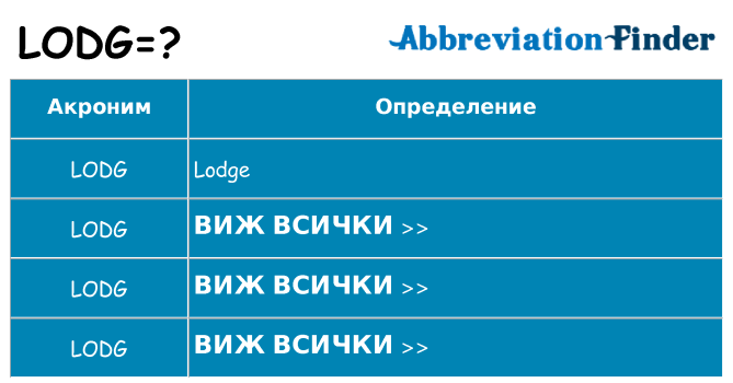 Какво прави lodg престои