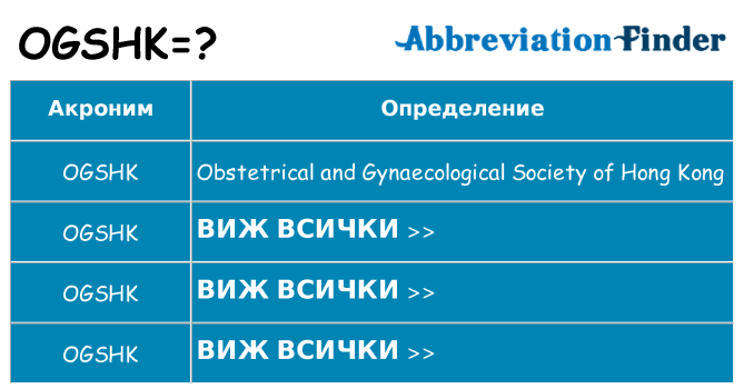 Какво прави ogshk престои