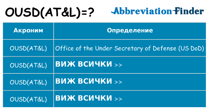 Какво прави ousdatl престои