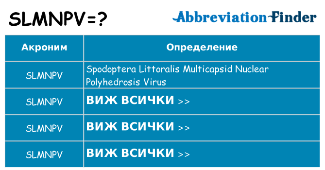Какво прави slmnpv престои