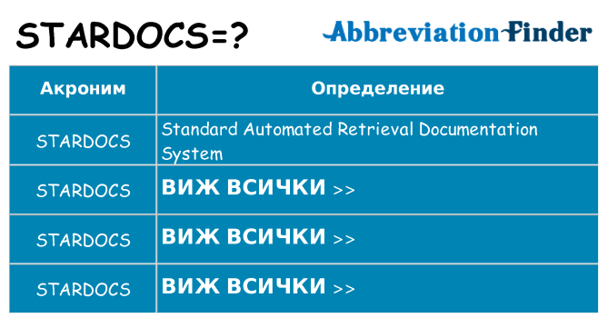 Какво прави stardocs престои