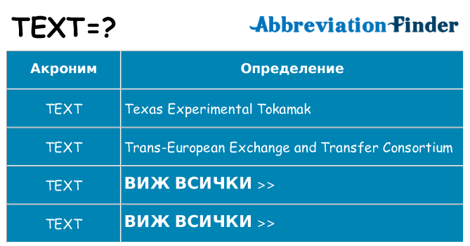 Какво прави text престои