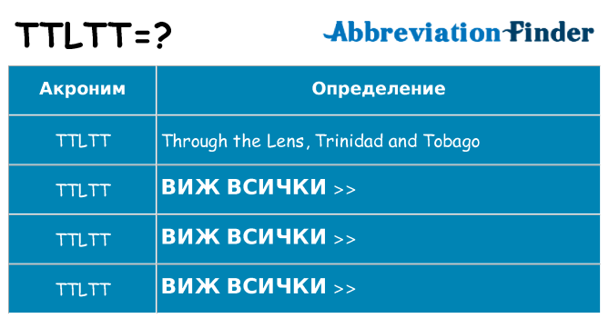 Какво прави ttltt престои