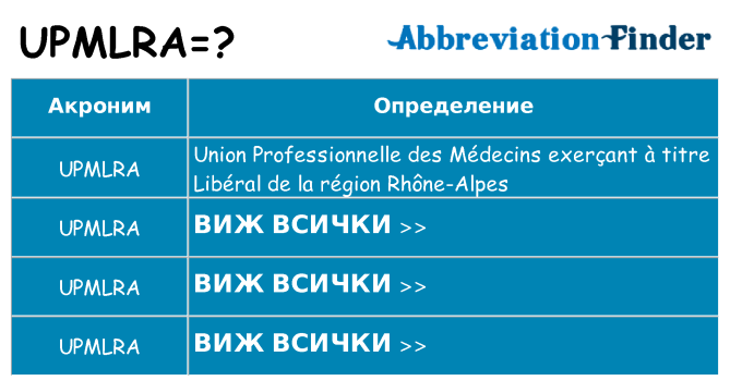 Какво прави upmlra престои