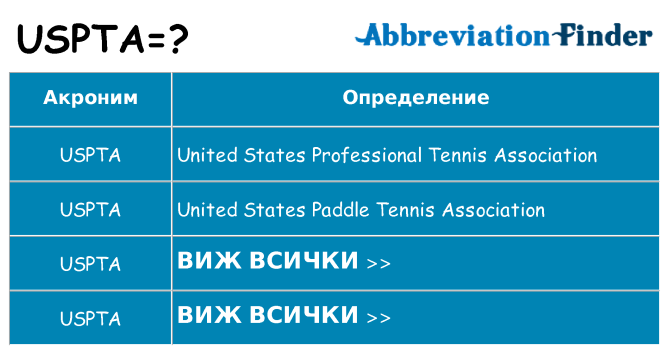 Какво прави uspta престои