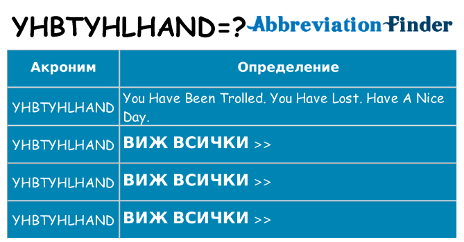 Какво прави yhbtyhlhand престои