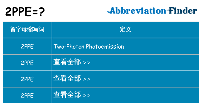 2ppe 代表什么