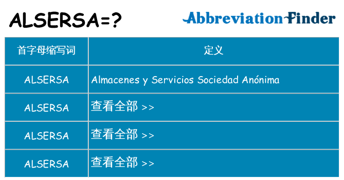 alsersa 代表什么