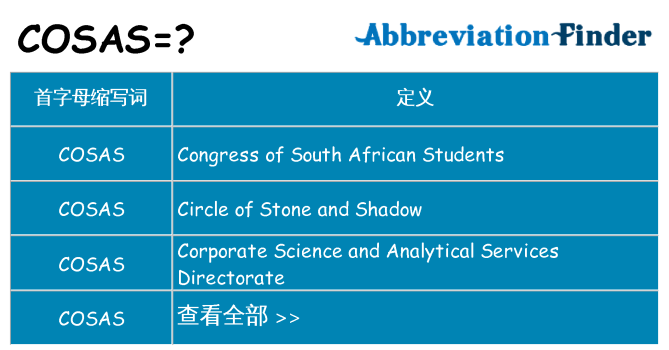 cosas 代表什么