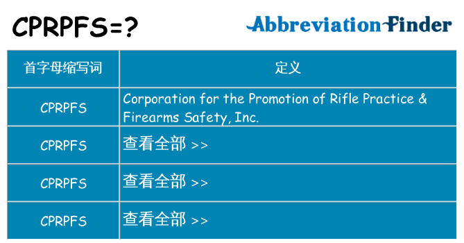 cprpfs 代表什么