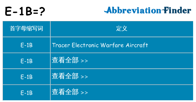 e-1b 代表什么