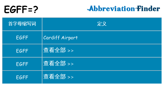 egff 代表什么