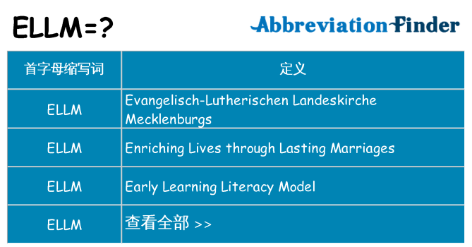 ellm 代表什么