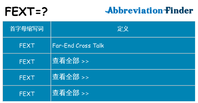 fext 代表什么