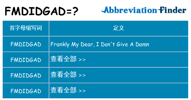 fmdidgad 代表什么