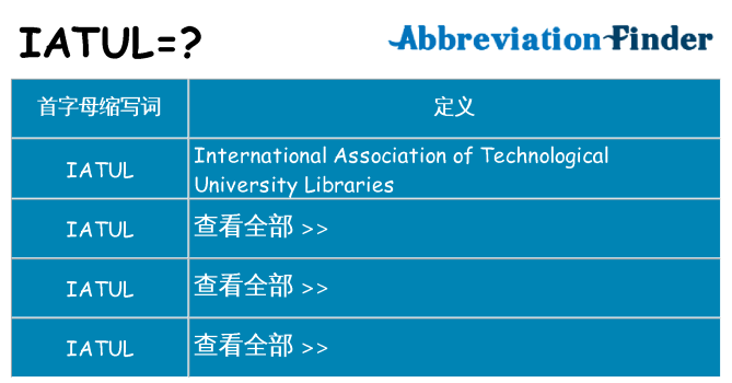 iatul 代表什么