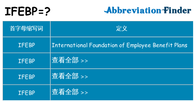 ifebp 代表什么