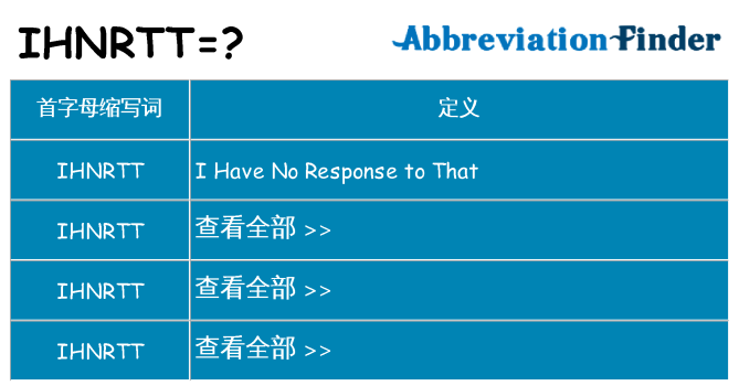ihnrtt 代表什么