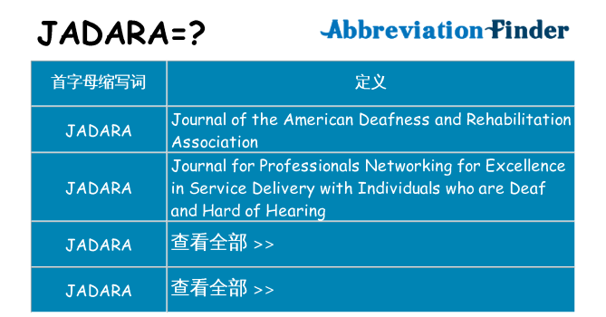 jadara 代表什么