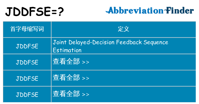 jddfse 代表什么