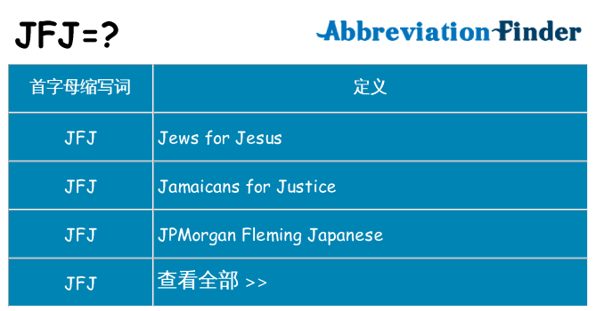 jfj 代表什么