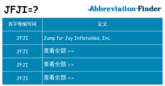 jfji 代表什么