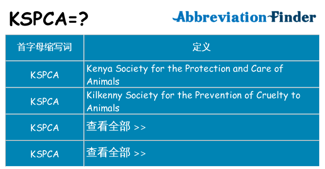 kspca 代表什么