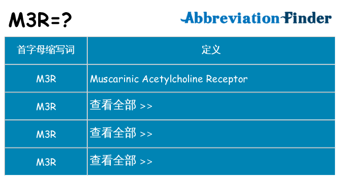 m3r 代表什么