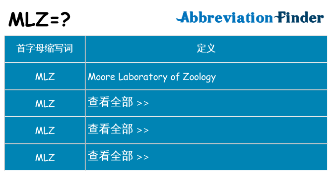 mlz 代表什么